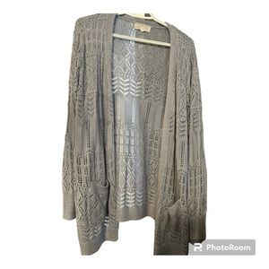 Wild Skye baby blue/greyish sweater. XXL